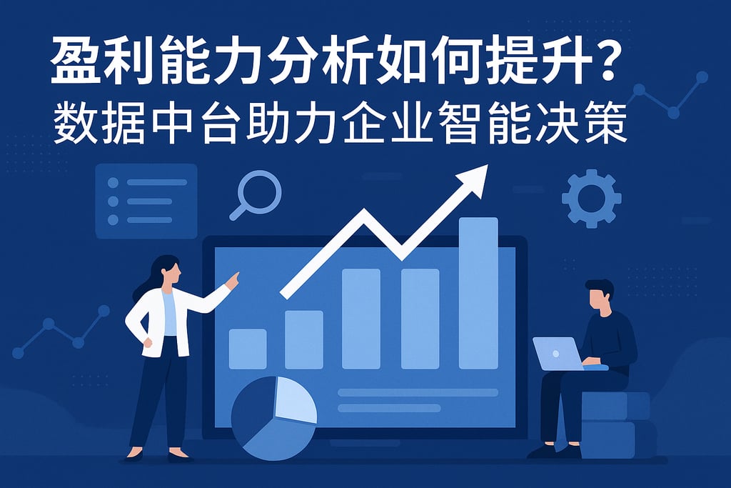 盈利能力分析如何提升？数据中台助力企业智能决策