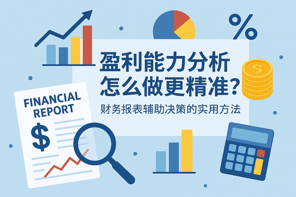 盈利能力分析怎么做更精准？财务报表辅助决策的实用方法