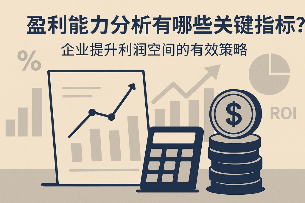 盈利能力分析有哪些关键指标？企业提升利润空间的有效策略