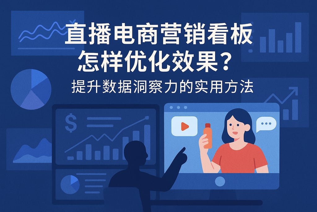 直播电商营销看板怎样优化效果？提升数据洞察力的实用方法