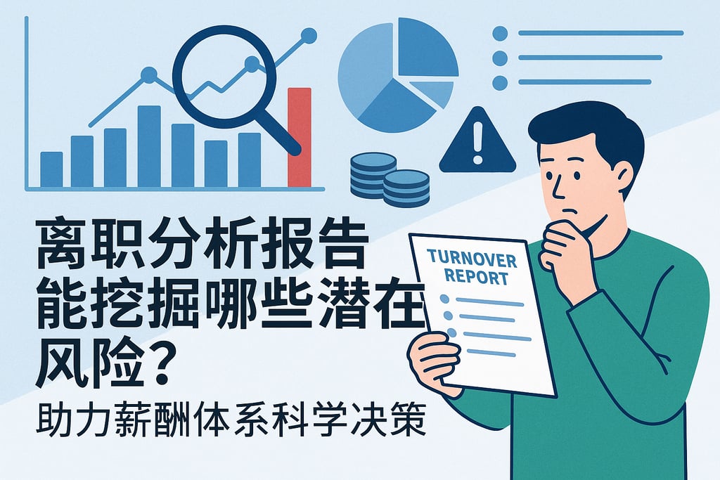 离职分析报告能挖掘哪些潜在风险？助力薪酬体系科学决策