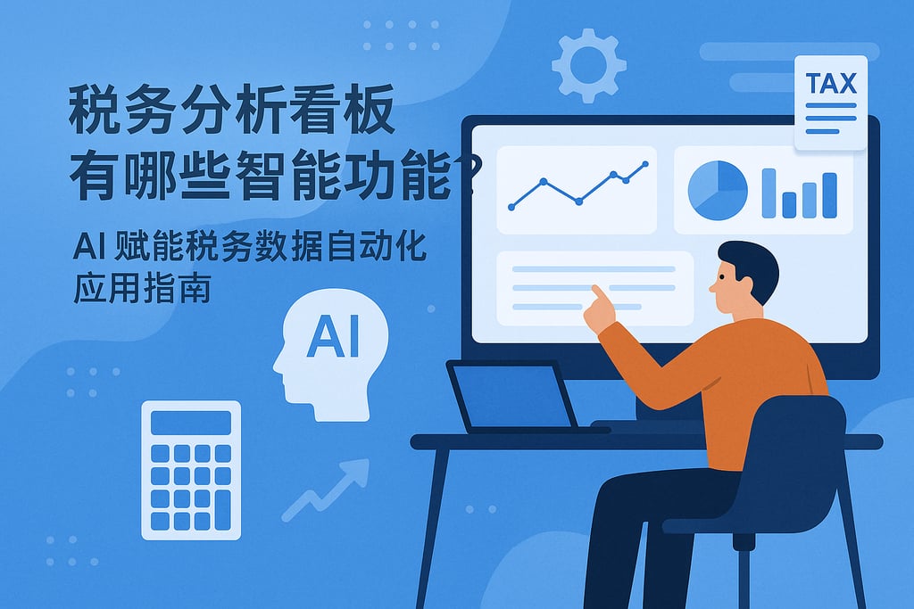 税务分析看板有哪些智能功能？AI赋能税务数据自动化应用指南