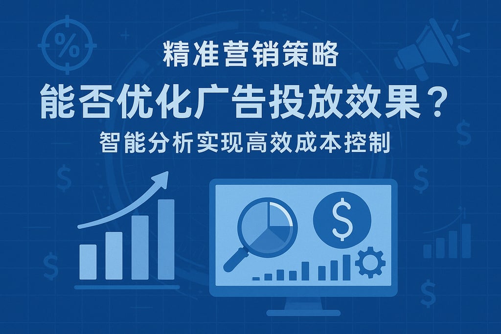 精准营销策略能否优化广告投放效果？智能分析实现高效成本控制
