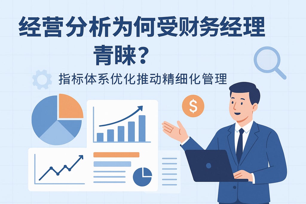 经营分析为何受财务经理青睐？指标体系优化推动精细化管理