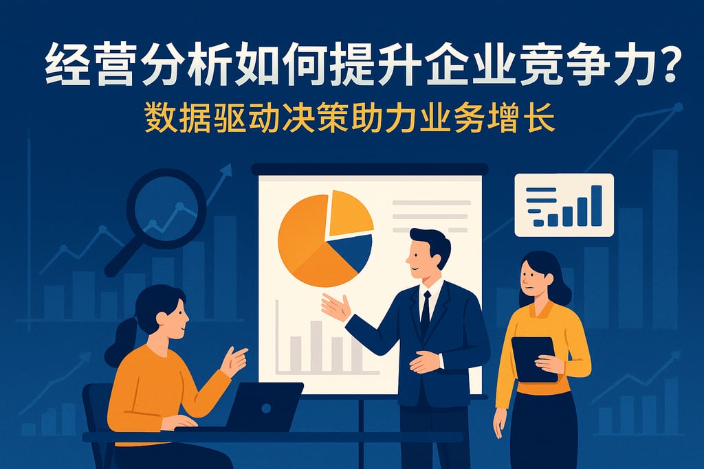 经营分析如何提升企业竞争力？数据驱动决策助力业务增长