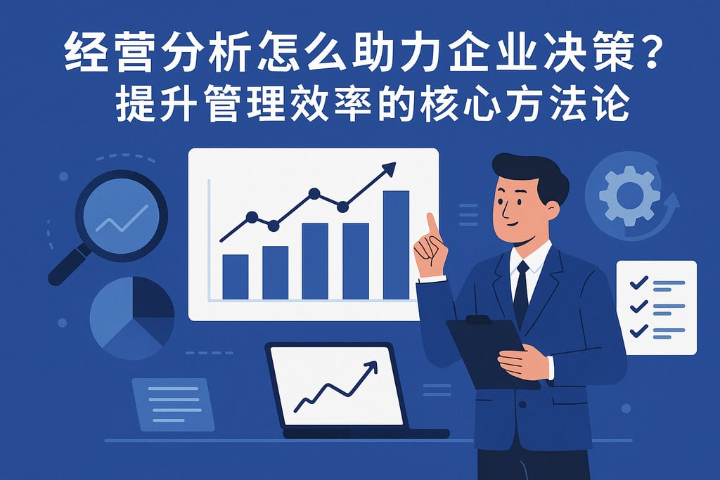 经营分析怎么助力企业决策？提升管理效率的核心方法论