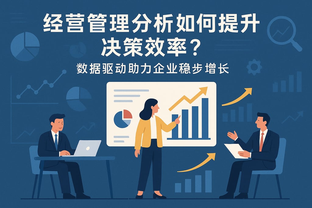 经营管理分析如何提升决策效率？数据驱动助力企业稳步增长