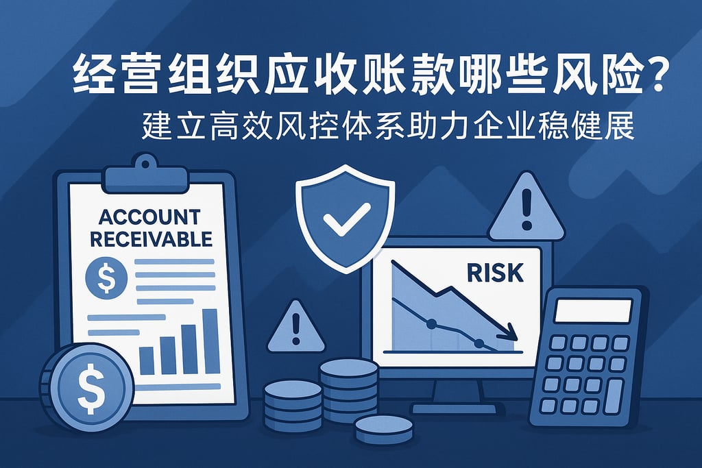 经营组织应收账款有哪些风险？建立高效风控体系助力企业稳健发展