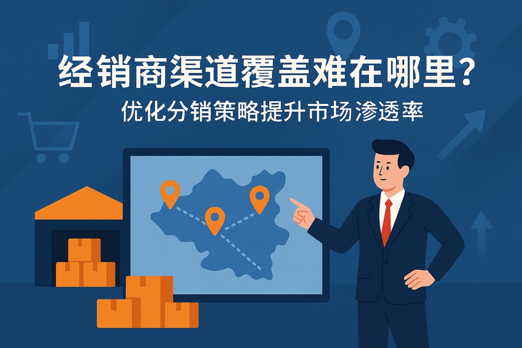 经销商渠道覆盖难在哪里？优化分销策略提升市场渗透率