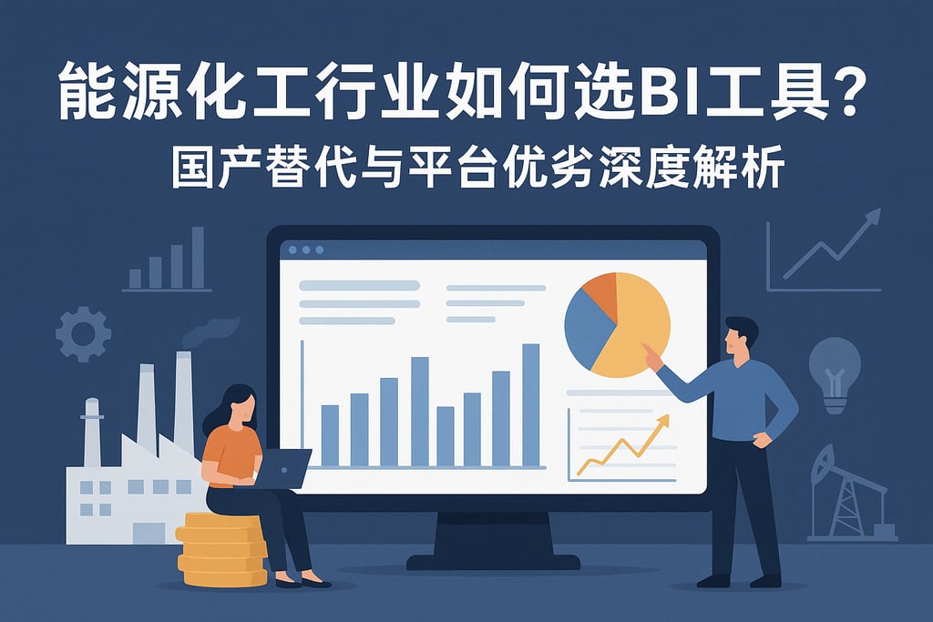 能源化工行业如何选BI工具？国产替代与平台优劣深度解析