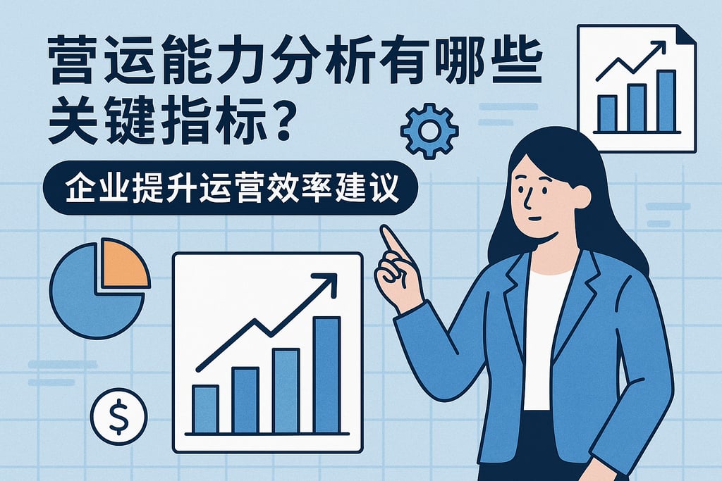 营运能力分析有哪些关键指标？企业提升运营效率建议