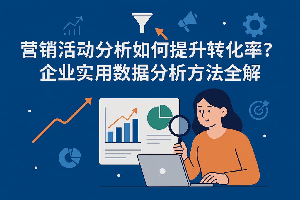 营销活动分析如何提升转化率？企业实用数据分析方法全解