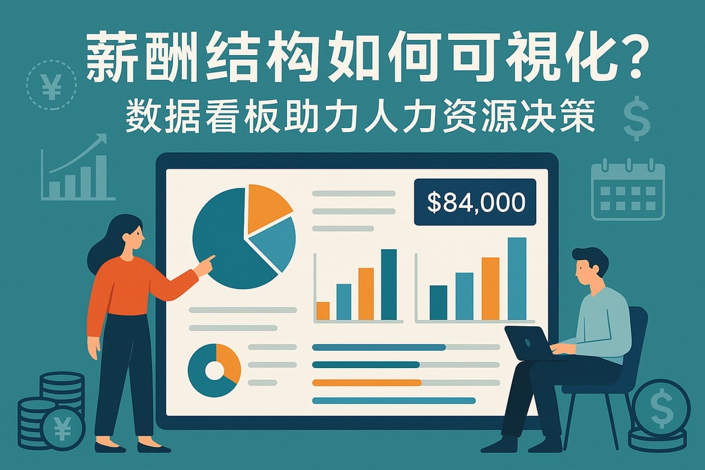 薪酬结构如何可视化？数据看板助力人力资源决策