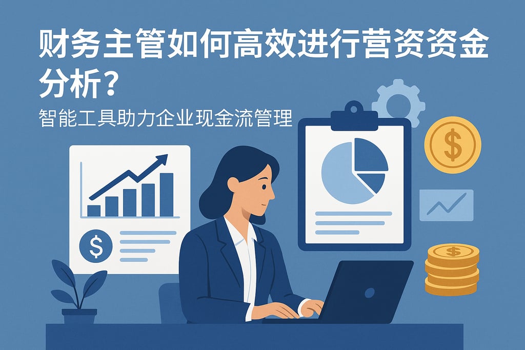财务主管如何高效进行营运资金分析？智能工具助力企业现金流管理