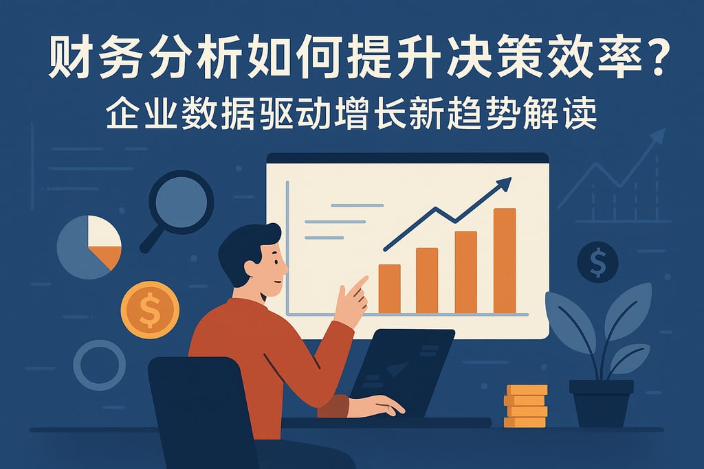 财务分析如何提升决策效率？企业数据驱动增长新趋势解读