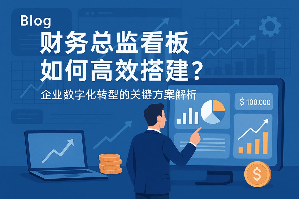 财务总监看板如何高效搭建？企业数字化转型的关键方案解析