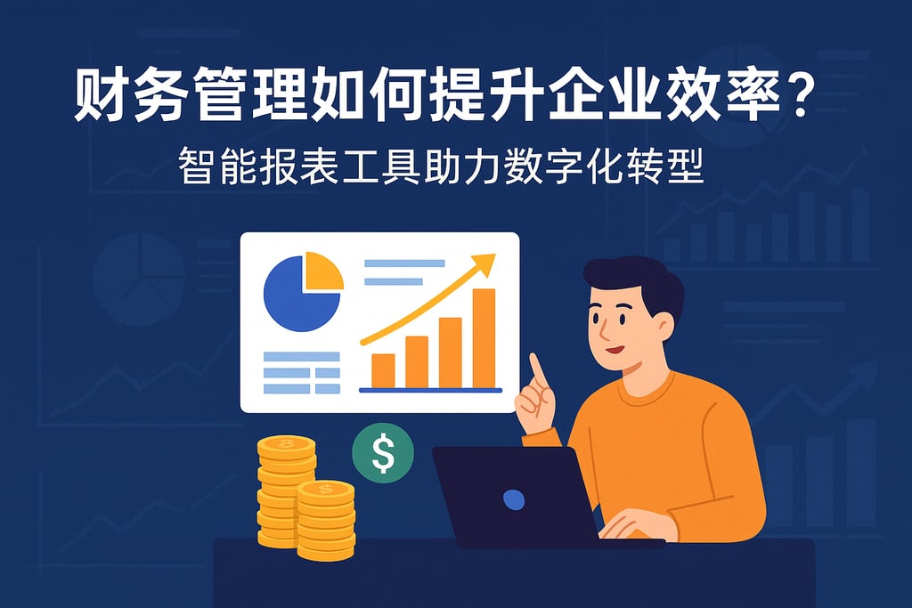 财务管理如何提升企业效率？智能报表工具助力数字化转型