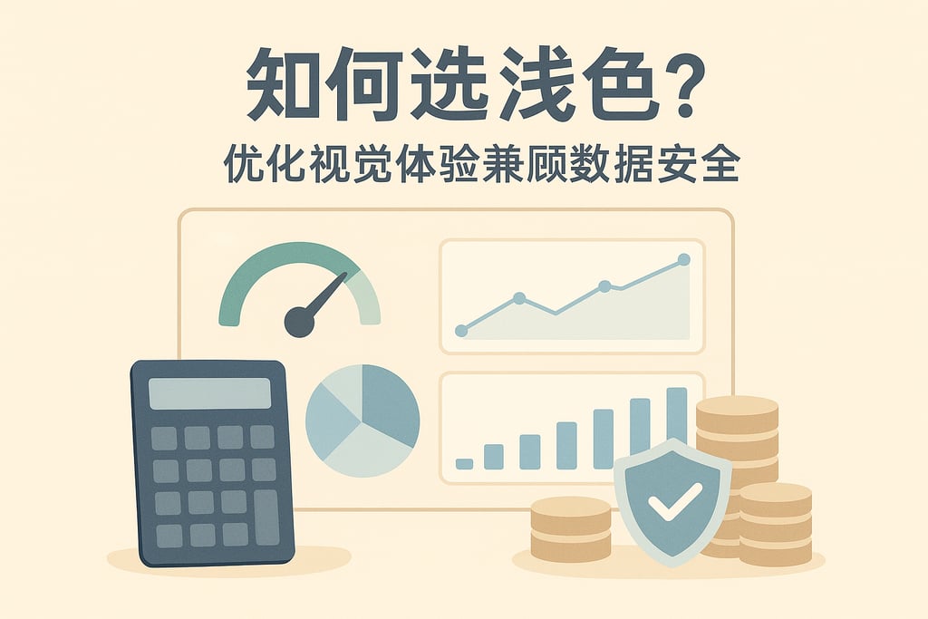 财务管理驾驶舱如何选浅色？优化视觉体验兼顾数据安全