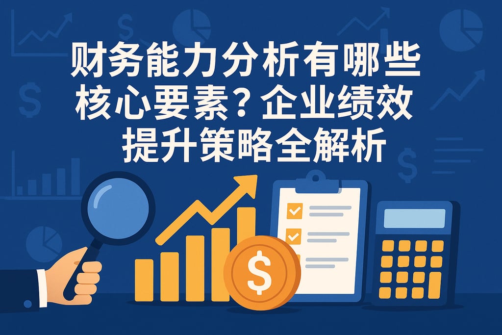 财务能力分析有哪些核心要素？企业绩效提升策略全解析