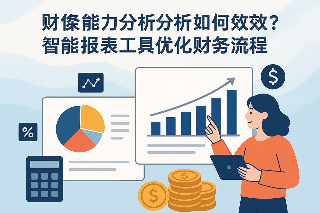 财务能力分析看板如何提升效率？智能报表工具优化财务流程