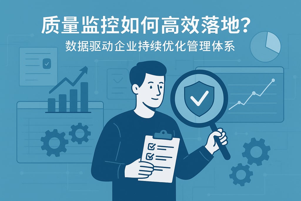 质量监控如何高效落地？数据驱动企业持续优化管理体系