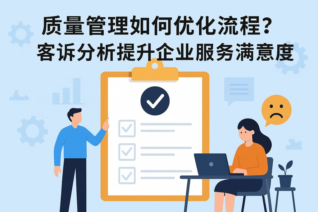 质量管理如何优化流程？客诉分析提升企业服务满意度