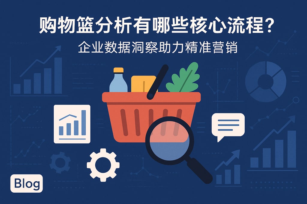 购物篮分析有哪些核心流程？企业数据洞察助力精准营销