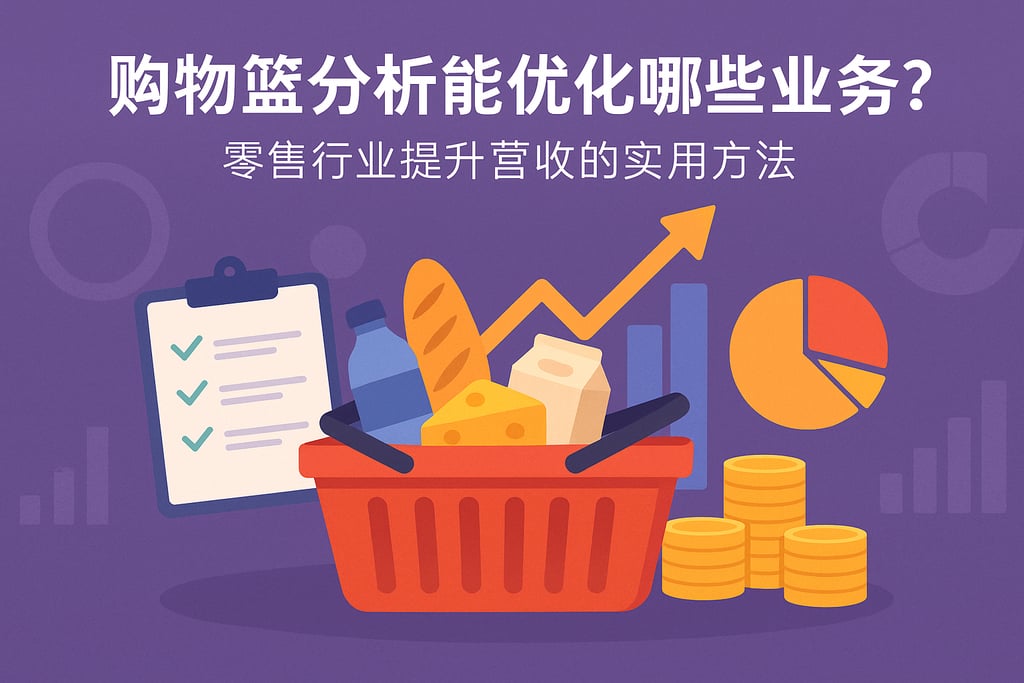 购物篮分析能优化哪些业务？零售行业提升营收的实用方法
