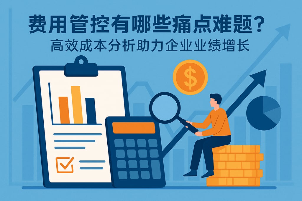 费用管控有哪些痛点难题？高效成本分析助力企业业绩增长
