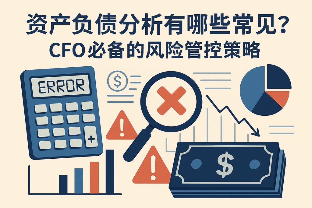 资产负债分析有哪些常见误区？CFO必备的风险管控策略