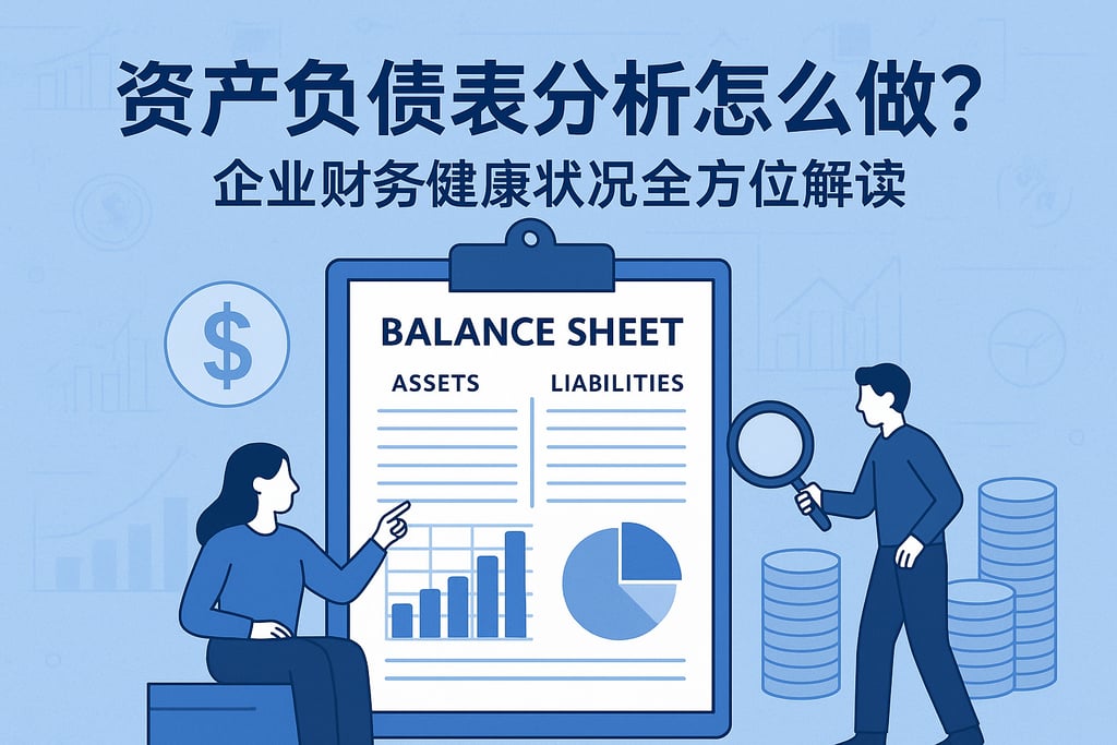 资产负债表分析怎么做？企业财务健康状况全方位解读