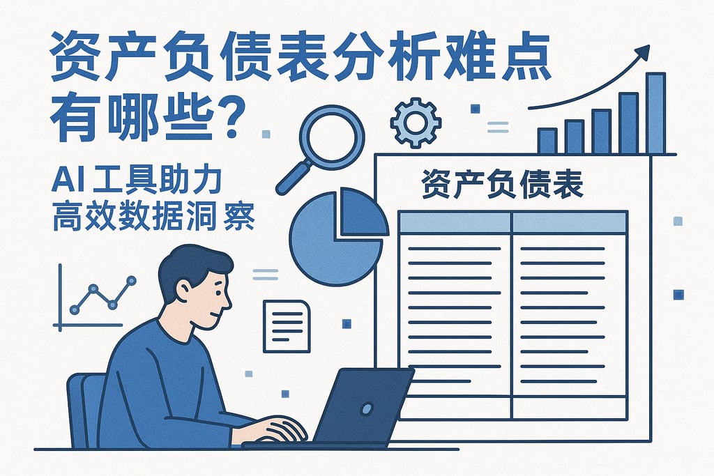 资产负债表分析难点有哪些？AI工具助力高效数据洞察