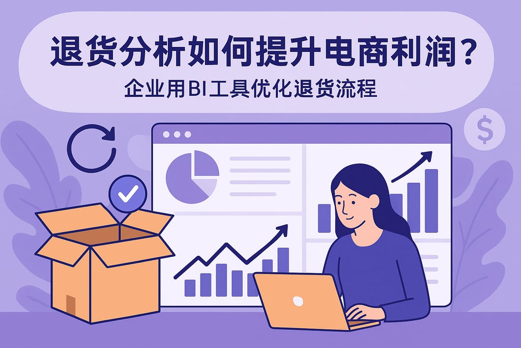退货分析如何提升电商利润？企业用BI工具优化退货流程