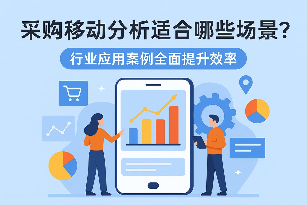 采购移动分析适合哪些场景？行业应用案例全面提升效率