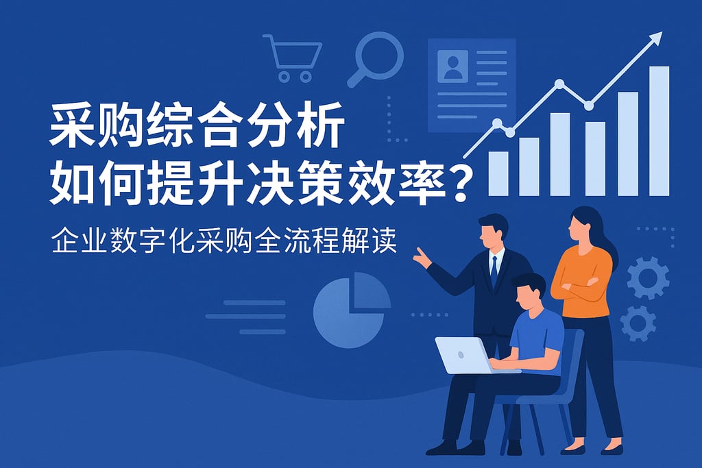 采购综合分析如何提升决策效率？企业数字化采购全流程解读