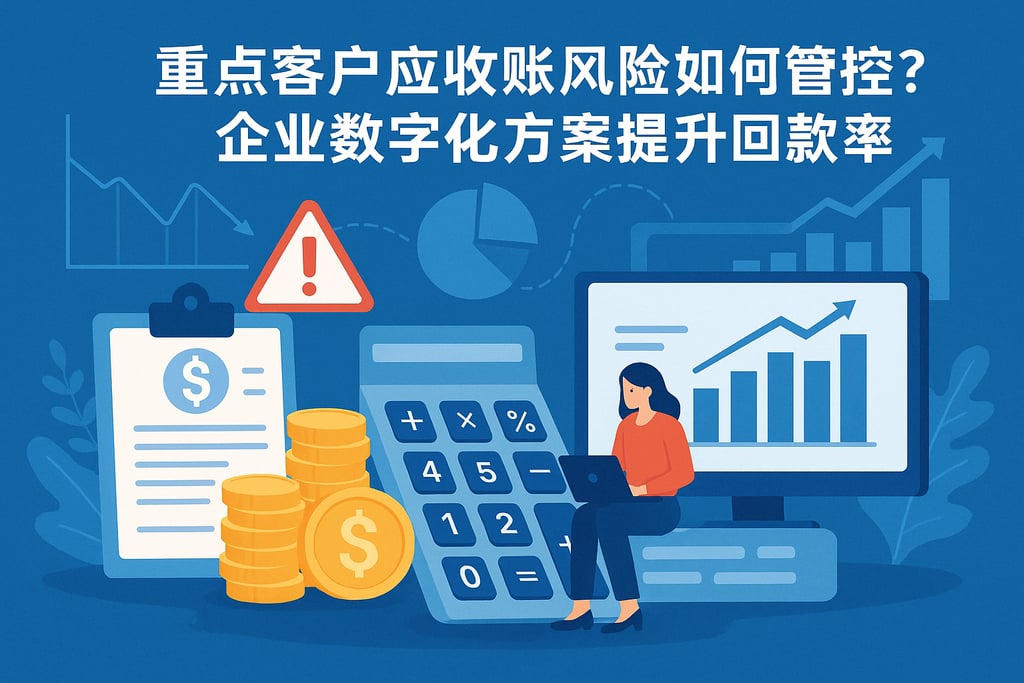 重点客户应收账款风险如何管控？企业数字化方案提升回款率
