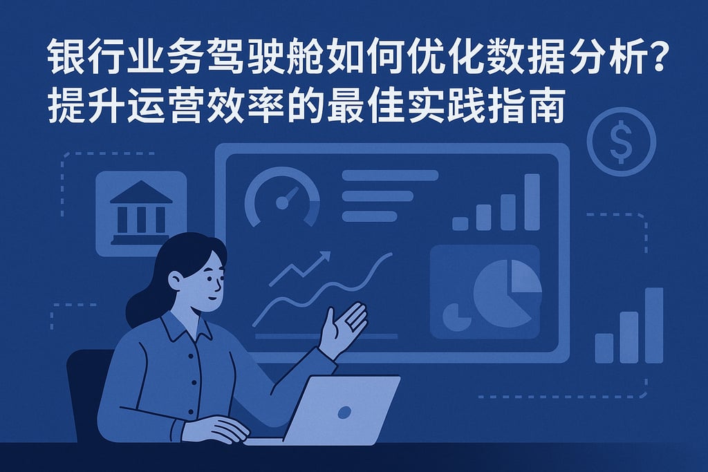银行业务驾驶舱如何优化数据分析？提升运营效率的最佳实践指南