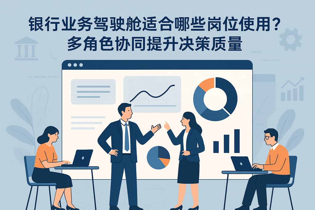 银行业务驾驶舱适合哪些岗位使用？多角色协同提升决策质量