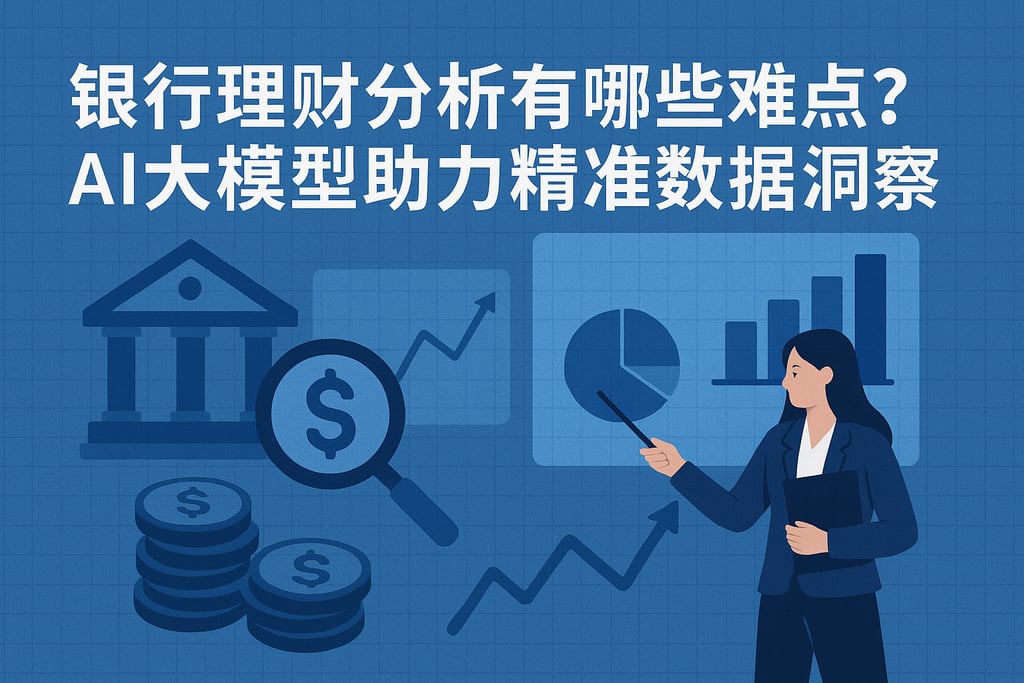 银行理财分析有哪些难点？AI大模型助力精准数据洞察