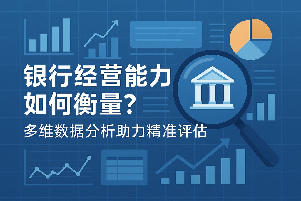 银行经营能力如何衡量？多维数据分析助力精准评估
