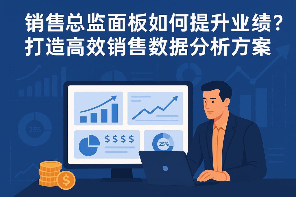 销售总监面板如何提升业绩？打造高效销售数据分析方案