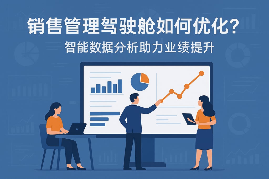 销售管理中心驾驶舱如何优化？智能数据分析助力业绩提升