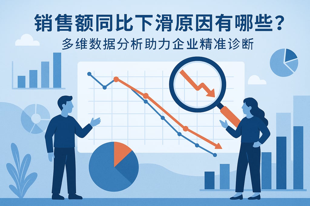 销售额同比下滑原因有哪些？多维数据分析助力企业精准诊断