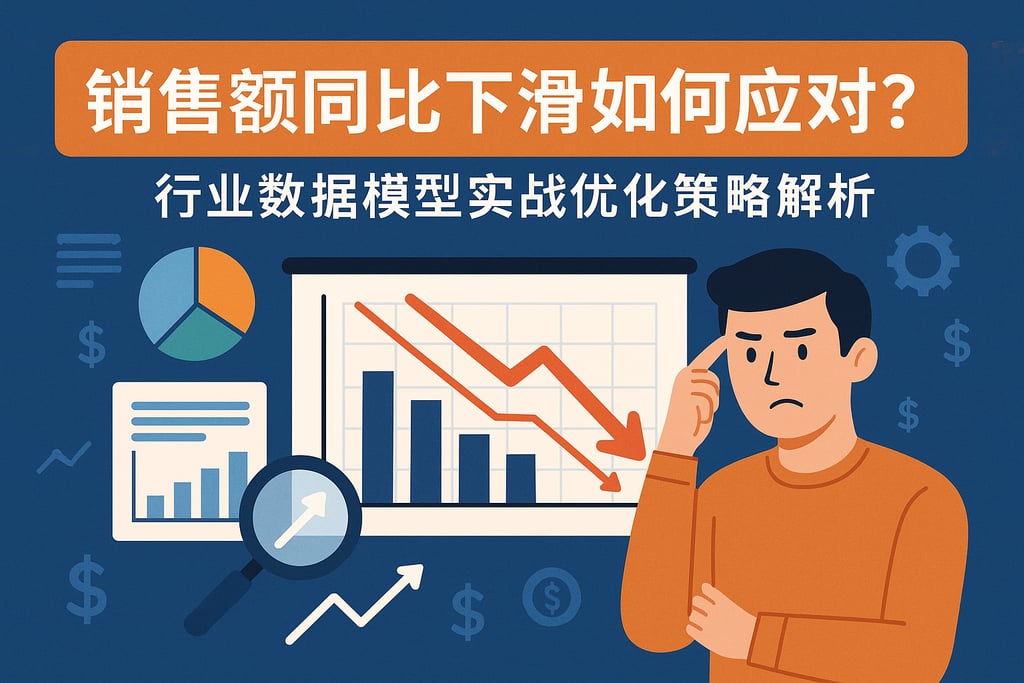 销售额同比下滑如何应对？行业数据模型实战优化策略解析