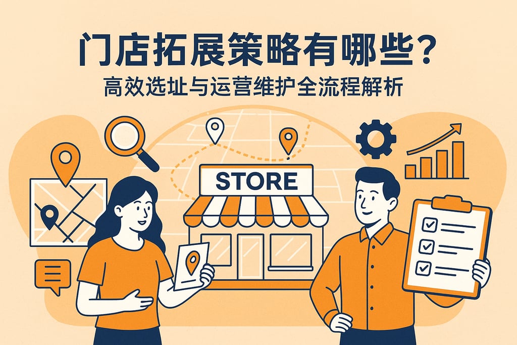门店拓展策略有哪些？高效选址与运营维护全流程解析