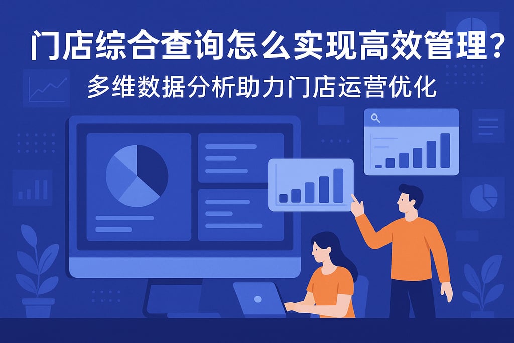 门店综合查询怎么实现高效管理？多维数据分析助力门店运营优化