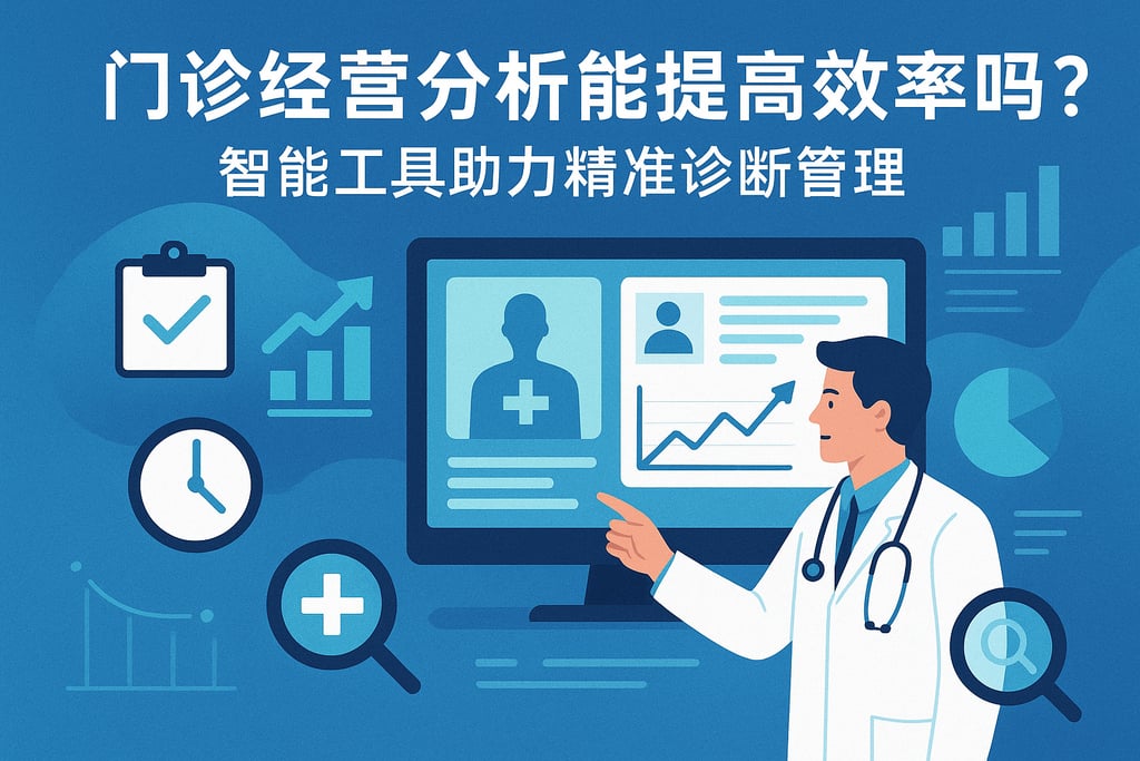 门诊经营分析能提高效率吗？智能工具助力精准诊断管理