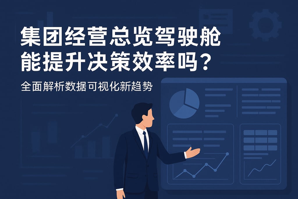 集团经营总览驾驶舱能提升决策效率吗？全面解析数据可视化新趋势