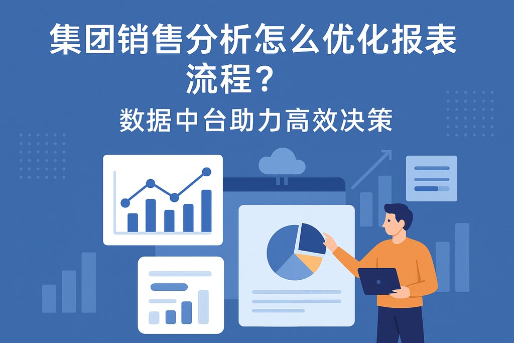 集团销售分析怎么优化报表流程？数据中台助力高效决策