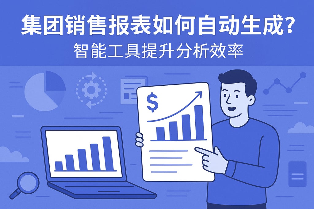 集团销售报表如何自动生成？智能工具提升分析效率